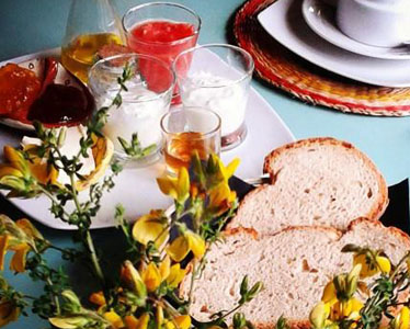 casa henrietta breakfast